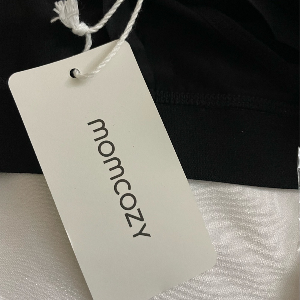 Sz M(38) Momcozy Hands Free Pumping Bra,breast pump compartment black nursing - Picture 11 of 12